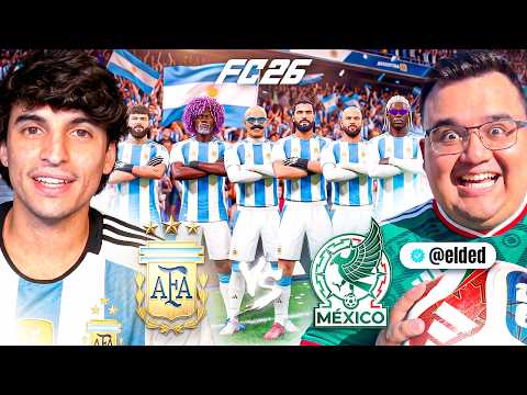 11 Argentinos VS 11 Mexicanos en FC 26