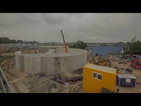 Fabiton BV - Realisatie innovatieve ICEAS tanks (nieuwbouw RWZI Weesp) i.o.v. Pannekoek GWW