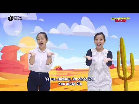 YESUS POKOK DAN KITALAH CARANGNYA || Gerak & Lagu Sekolah Minggu || GMIM Baitani Matani