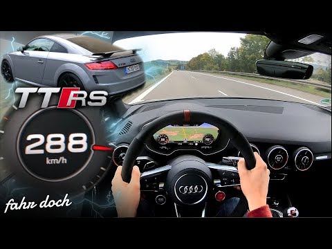 AUDI TT RS 2019 | Top speed on the Autobahn! 0-100 | 100-200 | POV Drive it