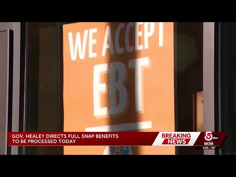 Full SNAP benefits to be processed immediately in Massachusetts, Gov. Healey says