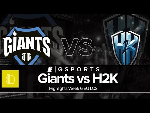 Highlights: GIA vs H2K (EU LCS Summer W6D2 Full Series)