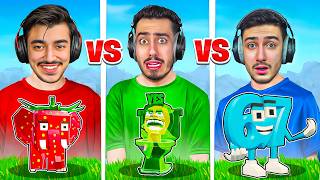 جمعنا أندر البرين روت في ماب السرقة 🔥😱 (تحدي اللون الواحد) !!