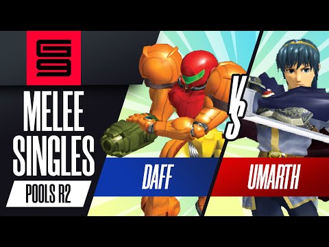 daff (Samus) vs Umarth (Marth) - Melee Singles Pools Winners Quarter-Final  - Genesis 9