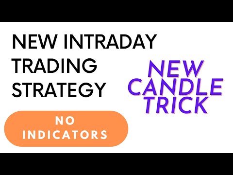 Intraday Trading Strategy Without Indicators, New Trick