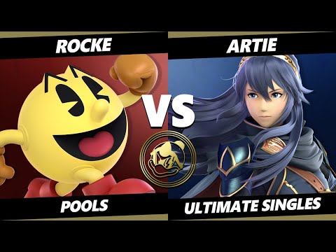 Daddy's Den - Rocke (Pac-Man) Vs. Artie (Lucina) Smash Ultimate - SSBU