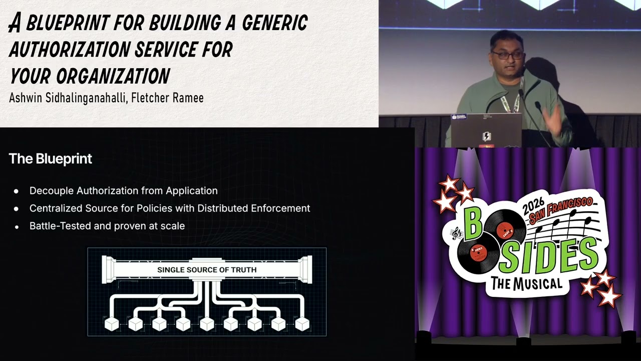 BSidesSF 2026 - A blueprint for building a generic... (Ashwin Sidhalinganahalli, Fletcher Ramee)