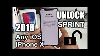 How To Unlock iPhone X From Sprint to Any Carrier | Carrier Unlock