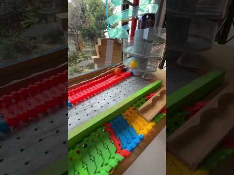 Marble Run (video with speed changes No.116) #ASMR
