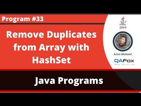 Removing Duplicates From An Array Using Hashset Dsa Java Hashset Array Coding Codingchallenge