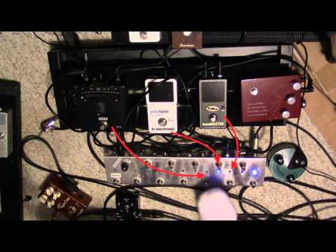 T-Rex Tunemaster buffer comparison to Korg DT-10 and true bypass Polytune