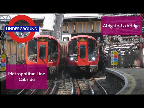 ALDGATE TO UXBRIDGE | Metropolitan Line Cab ride