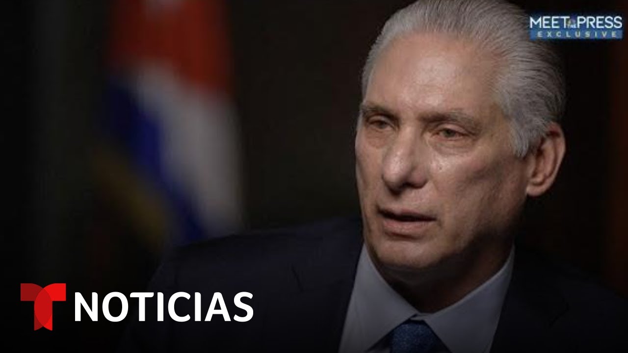 Díaz-Canel en entrevista con NBC News: "Los líderes de Cuba no son elegidos por EE.UU."