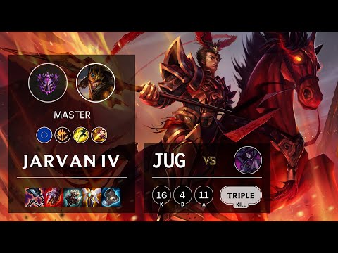 Jarvan IV Jungle vs Morgana - EUW Master Patch 11.10