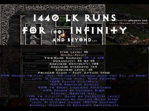 Diablo2 1440 Lower Kurast Runs for Infinity