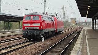 BR 101 schleppt BR 218 durch Schönefeld