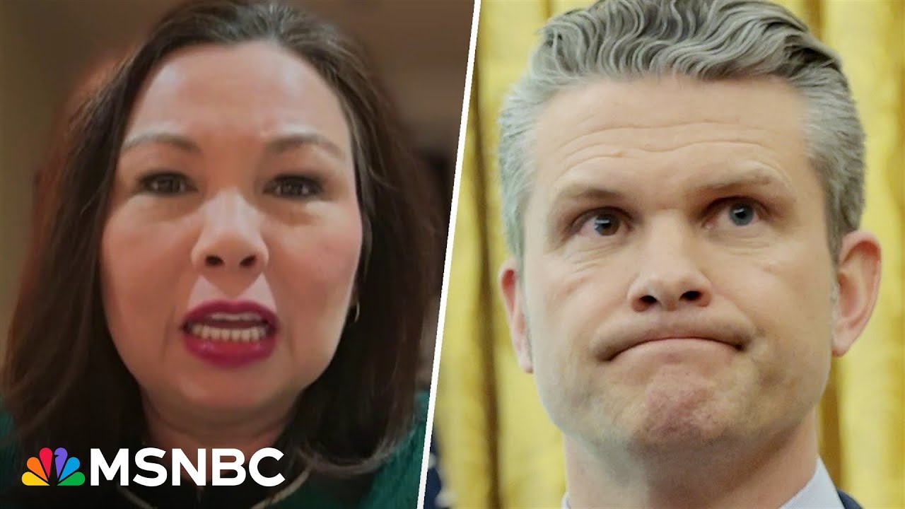 'F---ing liar': Sen. Duckworth rips Pete Hegseth; calls for his resignation over group chat scandal