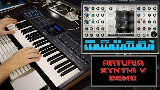 Video thumbnail for Arturia Synthi V Demo | No Talking | by DKS SYNTH LAB