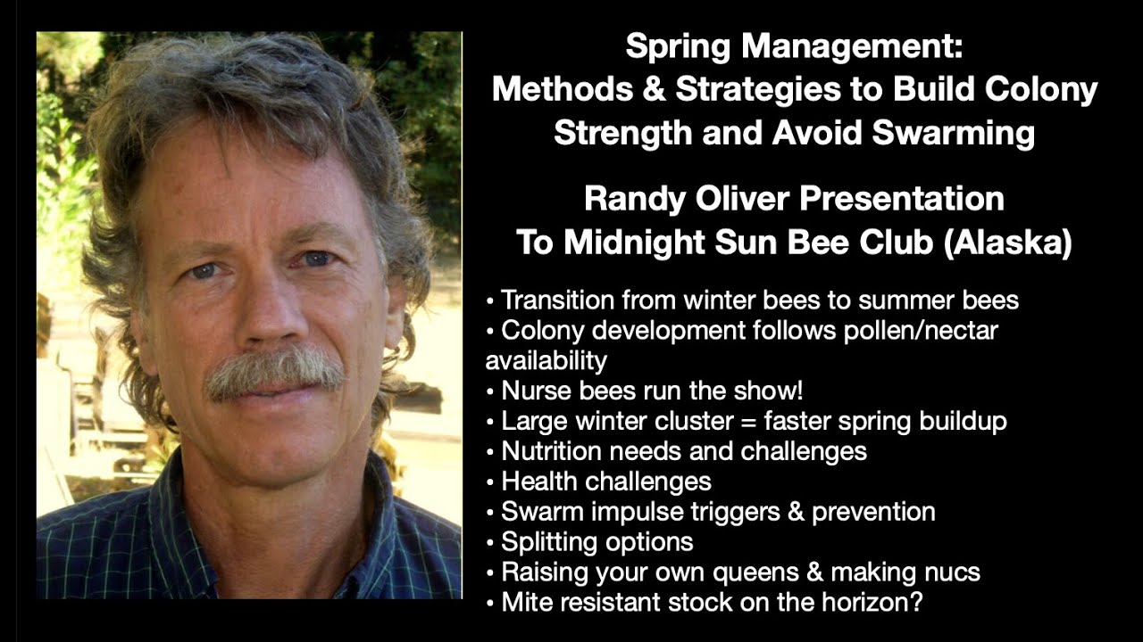 Randy Oliver on Spring Management