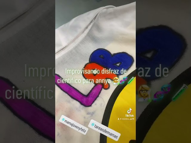 Vídeo relacionado con PUERFOCA Disfraz de Científico Infantil, 7 Piezas Bata de Laboratorio con Gotero Gafas Tarjeta de Trabajo, Disfraz de Doctor Disfraces de Carnaval Cosplay