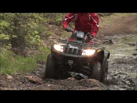 Dirt Trax Test Rides 2009 Arctic Cat 550
