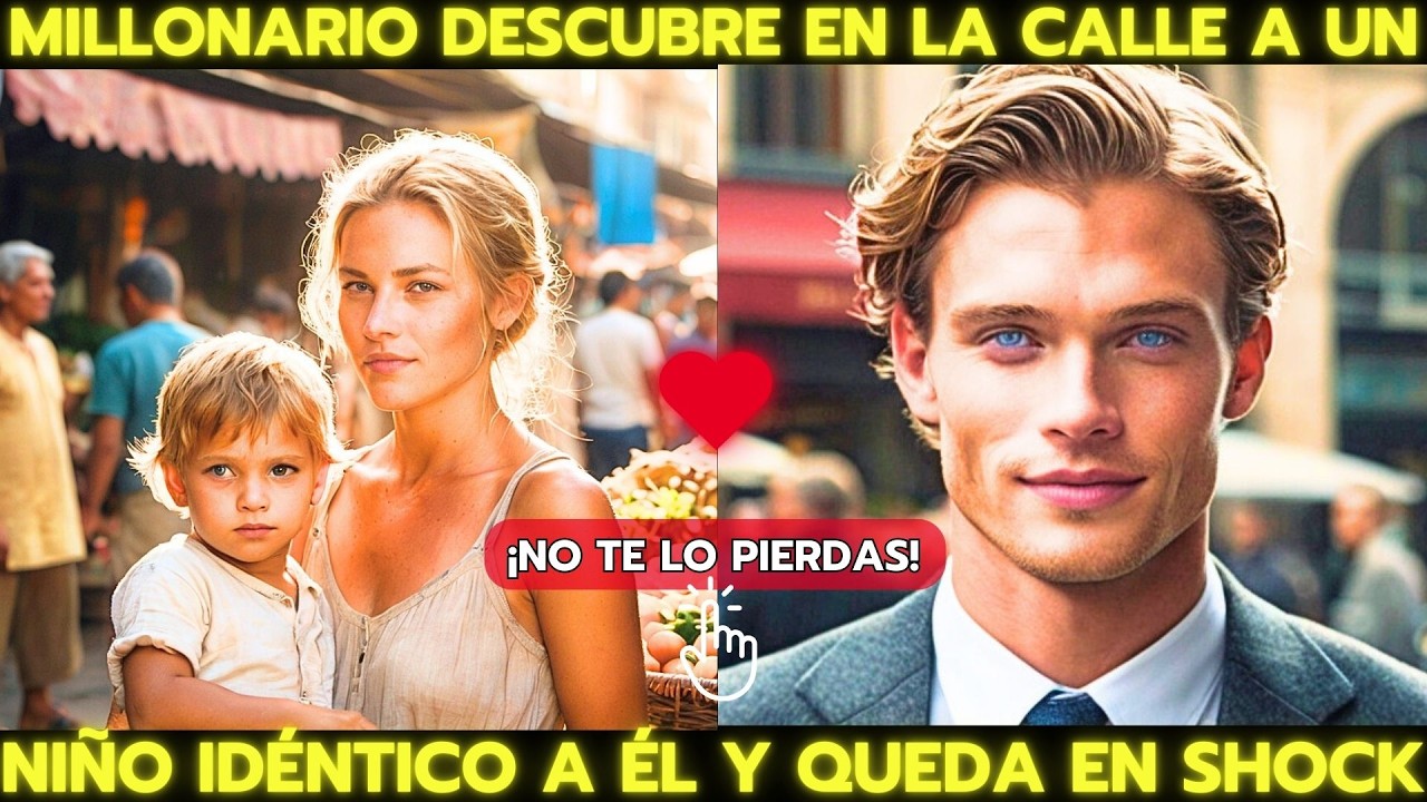 ❤️‍🔥MILLONARIO DESCUBRE EN LA CALLE A UN NIÑO IDÉNTICO A ÉL Y QUEDA EN SHOCK!