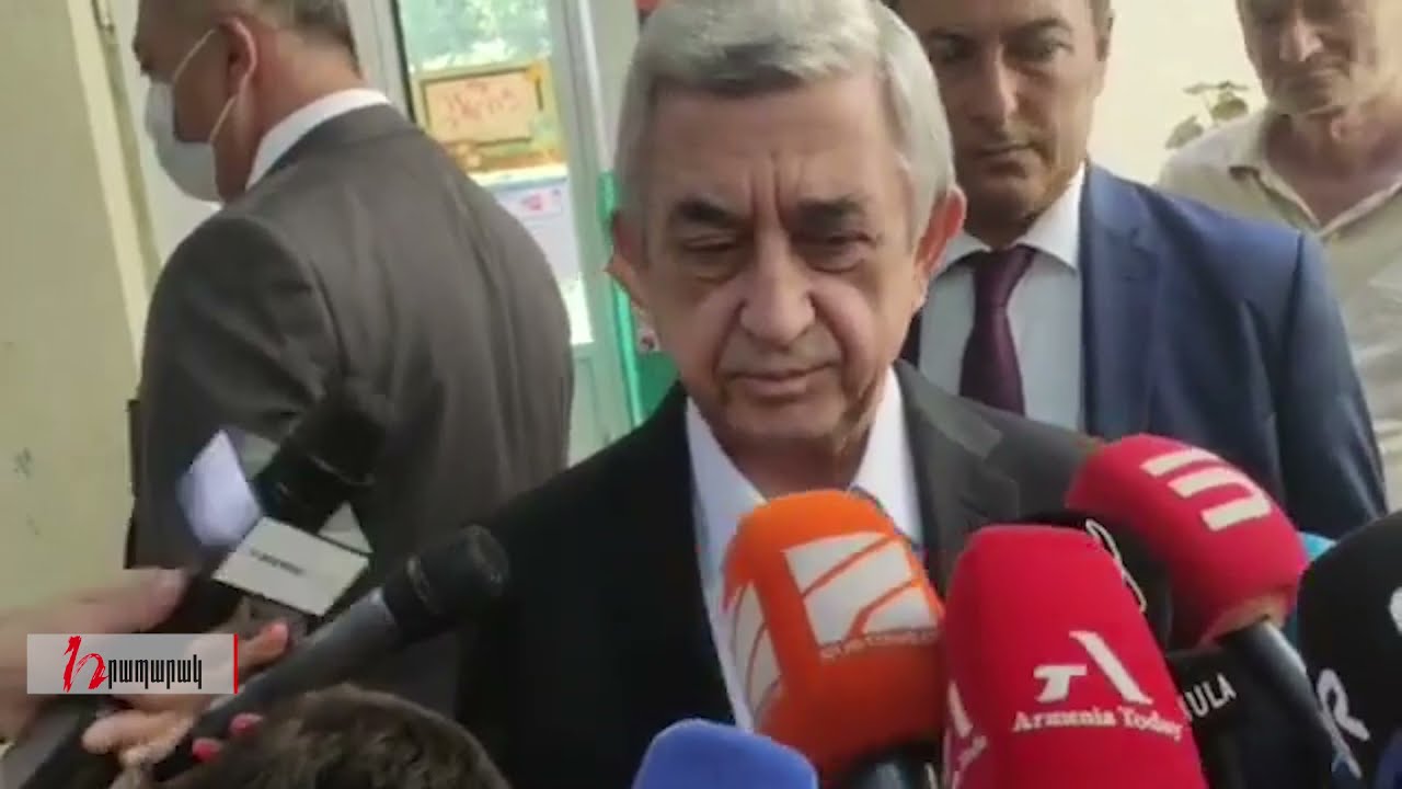 Ողջ իրավապահ համակարգը լծված է մեր դեմ ուժ կիրառելուն. Սերժ Սարգսյան