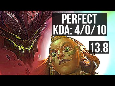 MALPHITE vs ILLAOI (TOP) | 4/0/10 | KR Master | 13.8