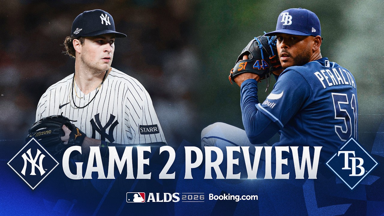 Yankees vs. Rays ALDS Game 2 Preview: Schlittler takes the bump vs. Peralta in Tampa Bay