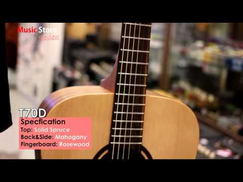 Music Store - Review Acoustic Guitar Lag T70D
