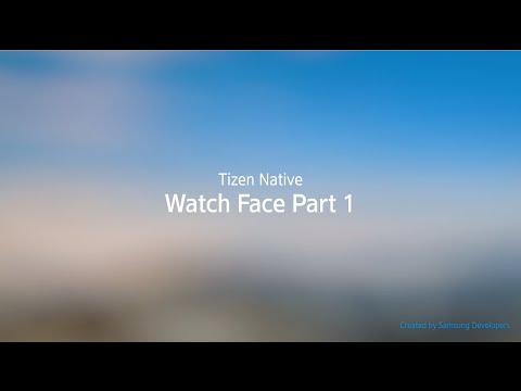 [Native] Watch Face App Part 1