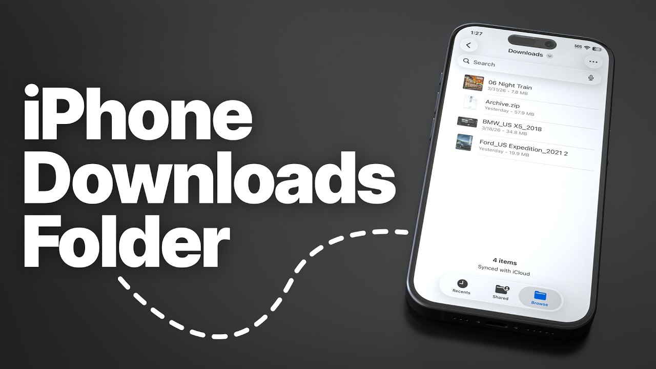 How to Find Downloads on iPhone (Files App Guide)