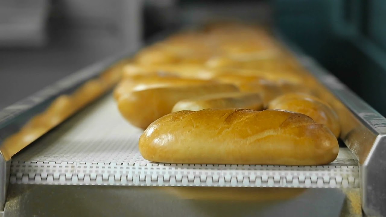 bread on the conveyor