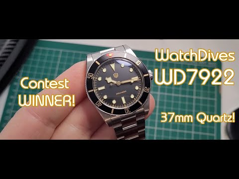 WatchDives WD7922 37mm Quartz Diver from Jody at JOMW!
