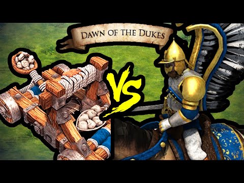 54 Siege Onagers vs 200 Winged Hussars (Total Resources) | AoE II: Definitive Edition