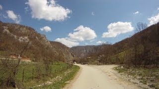 preview picture of video 'Bosnian Ostbahn through Prača canyon (01. Hrenovica - entrance into the canyon)'