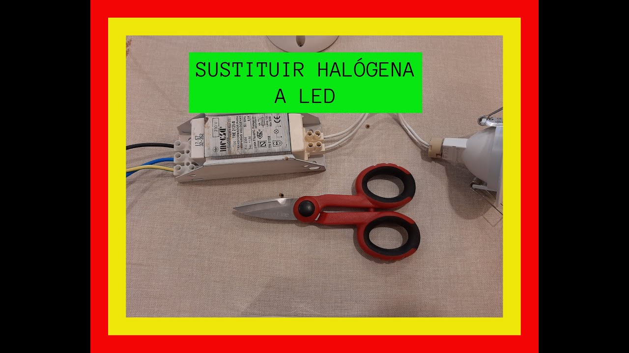 Watch CAMBIO FOCO HALÓGENO con transformador A FOCO LED, PASO A PASO⚡️TUTORIAL ✅⚡⚡⚡👍 Now CAMBIO FOCO HALÓGENO con transformador A FOCO LED, PASO A PASO⚡️TUTORIAL ✅⚡⚡⚡👍