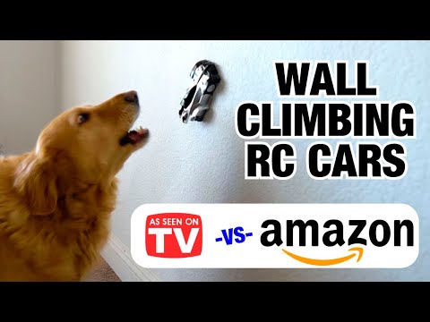 Wall Climbing RC Cars Compared: As Seen on TV vs Amazon