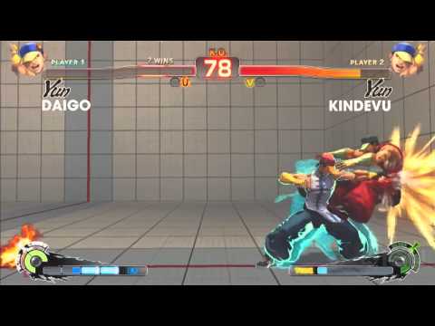 Super Street Fighter IV A.E: Evo 2011 Top 8 - Daigo vs. Kindevu