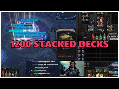 [PoE] Stream Highlights #505 - 1200 stacked decks (Expedition)