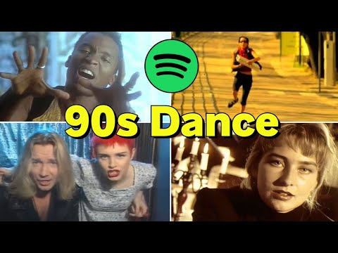 Top 50 Most Streamed 1990s Dance Songs (Spotify)