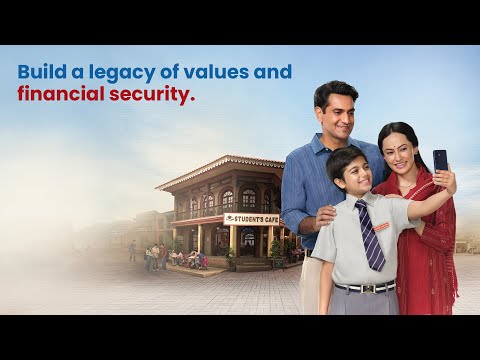 HDFC Life's 'A legacy of values and financial security' campaign.