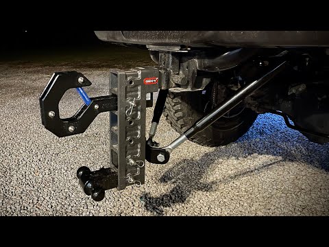 (Part 2) GEN-Y Hitch Stabilizer Kit Install on my lifted 2016 Ram 2500 Cummins.