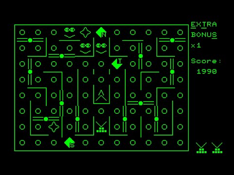 Sharp MZ-80C Game: Lady Bug (1982)