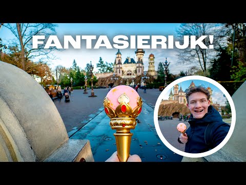 DISCOVERING FANTASYWORLD IN THE EFTELING! 🔮 | Bart Baan