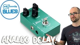 Video thumbnail for Caline Blue Ocean Analog Delay Pedal Demo by intheblues