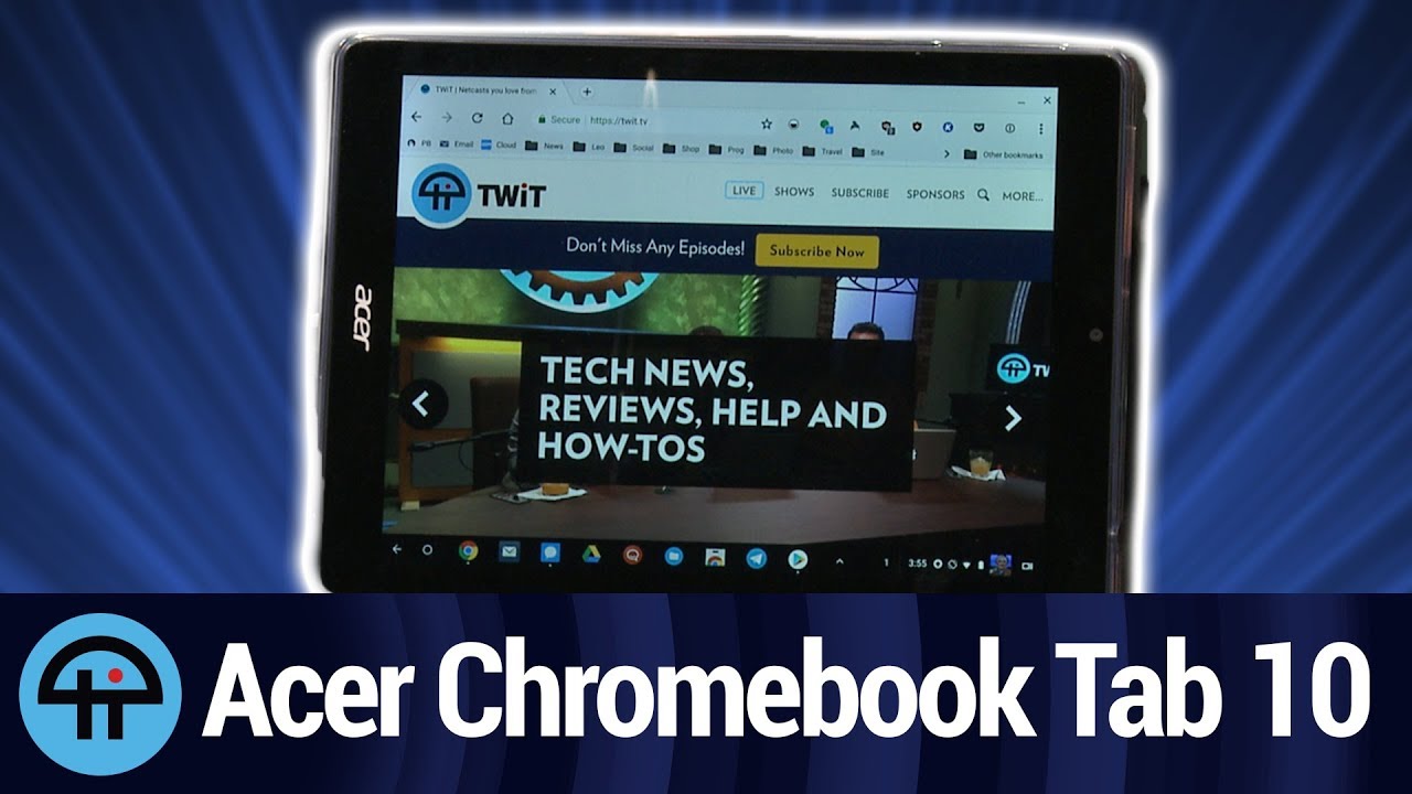 First Tablet to Run Chrome OS - Acer Chromebook Tab 10