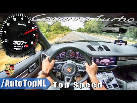 307km/h PORSCHE CAYENNE TURBO 2019 AUTOBAHN POV by AutoTopNL