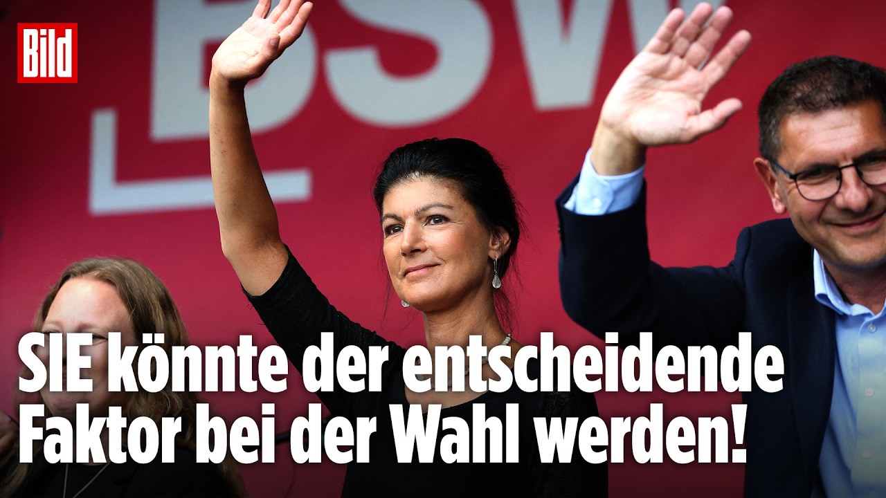 DESSAU: Wahlkampf in Sachsen-Anhalt! AfD und BSW kommen sich hier ganz nah!