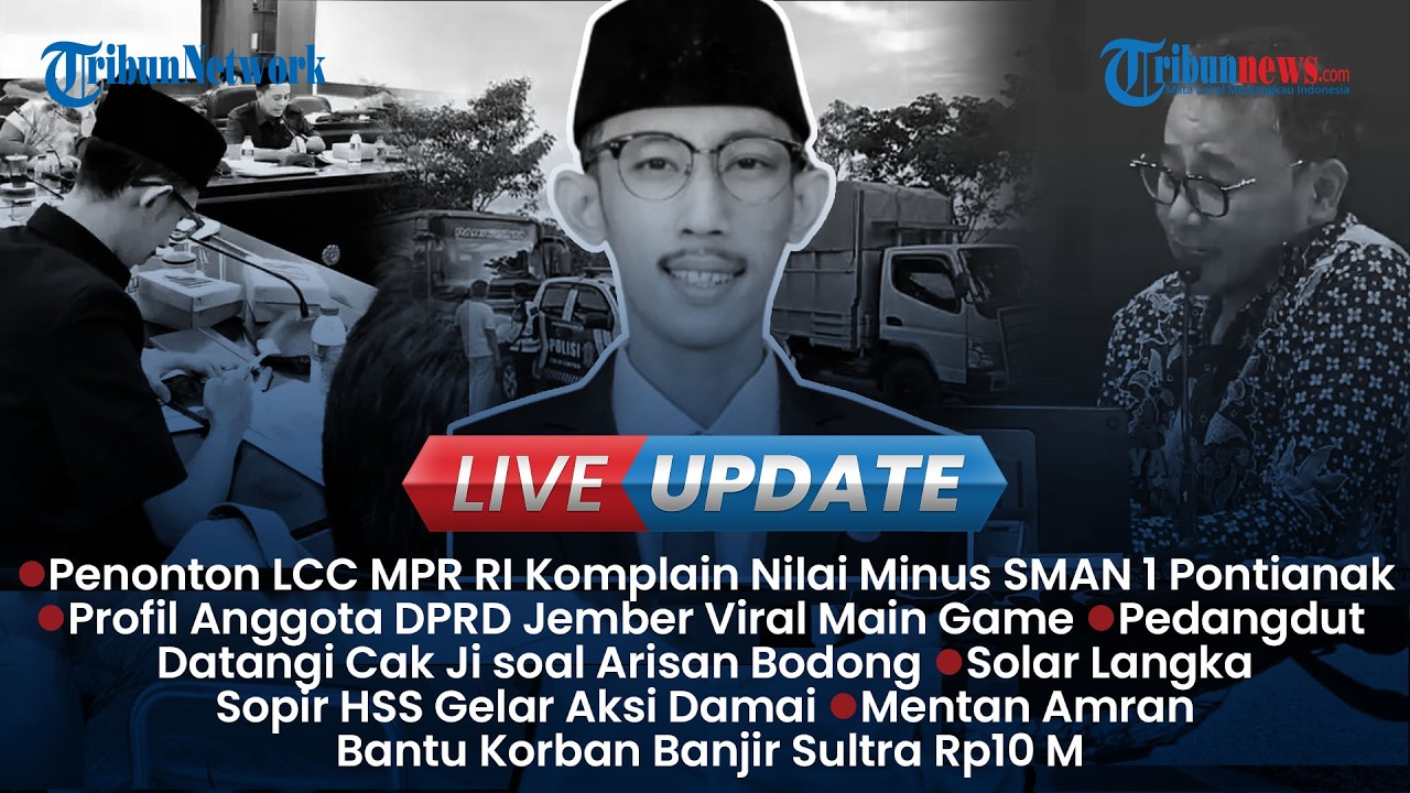 LIVE UPDATE SIANG: Penonton LCC MPR Sempat Komplain ke Juri, Anggota DPRD Jember Main Game di RDP